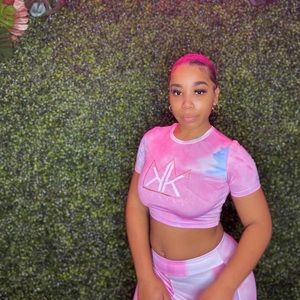 Crop top set